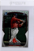 2023 Bowman Chrome Sapphire Edition #BCP-245 Brooks Brannon Prospects