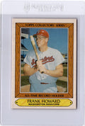 1985 Topps Woolworth All Time Record Holders #19 Frank Howard