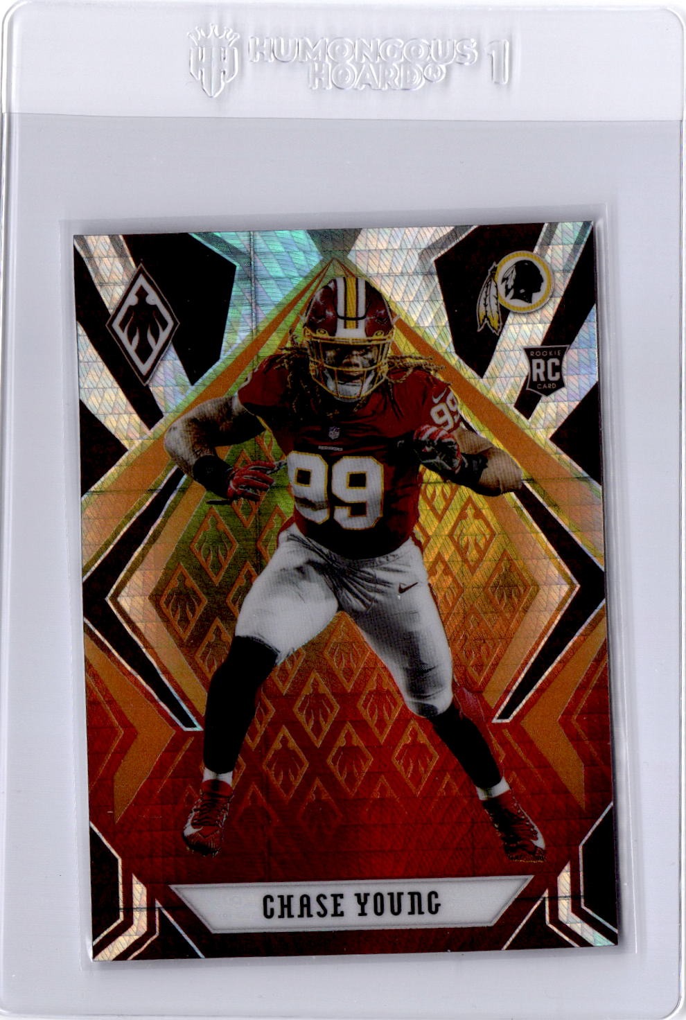 2020 Panini Phoenix #112 Chase Young Fire Burst