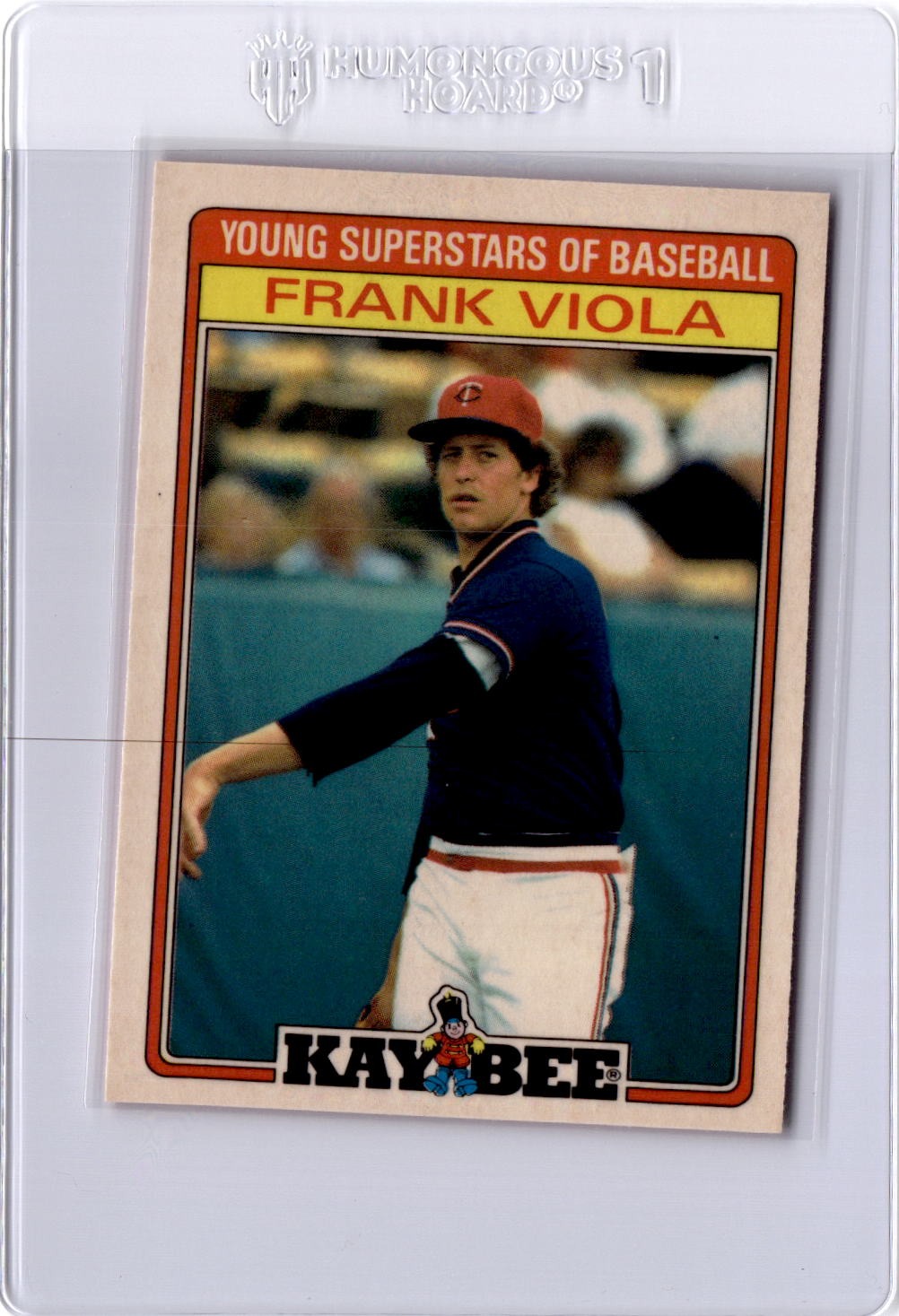 1986 Topps Kay-Bee Young Superstars of Baseball #33 Frank Viola