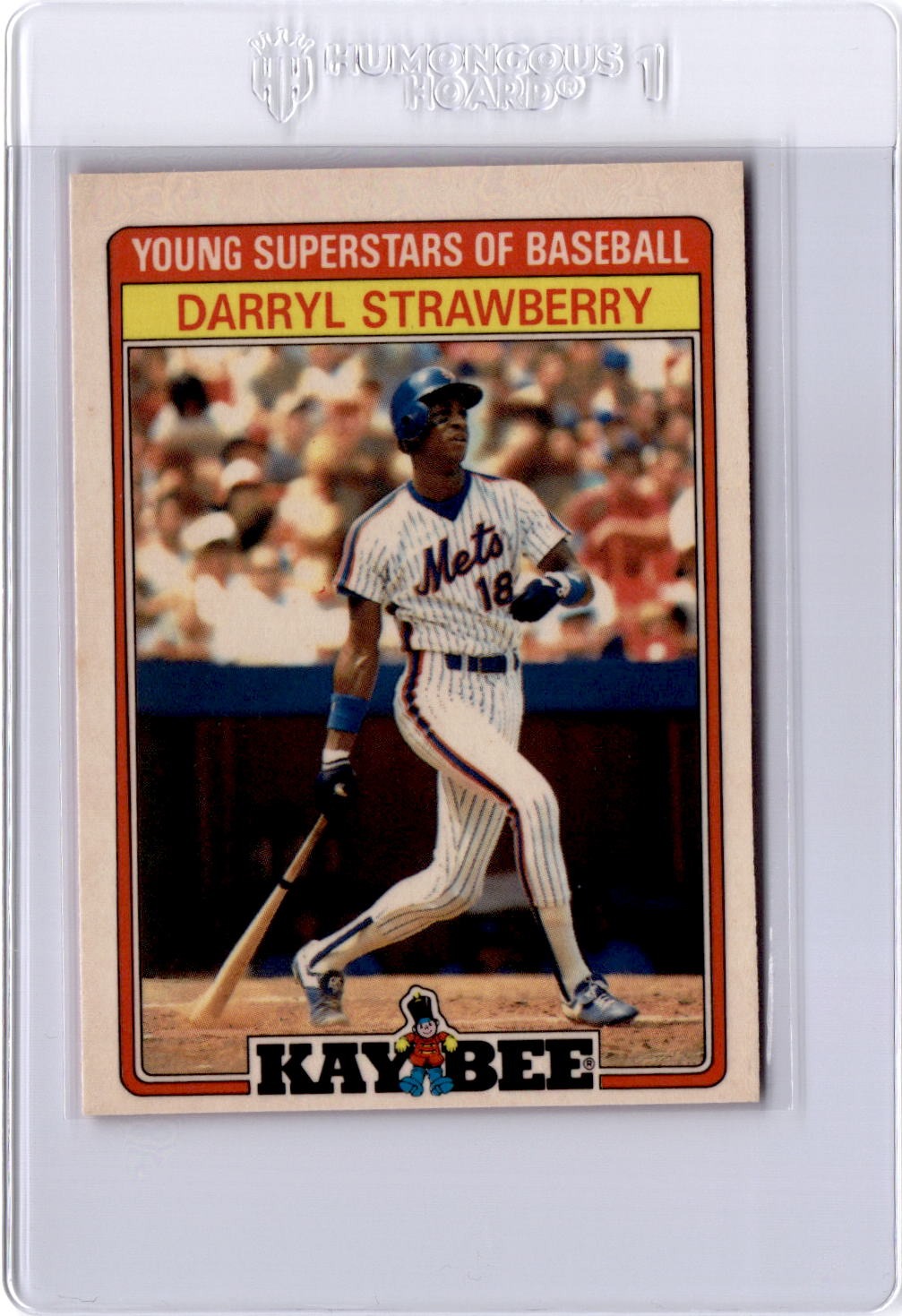 1986 Topps Kay-Bee Young Superstars of Baseball #31 Darryl Strawberry
