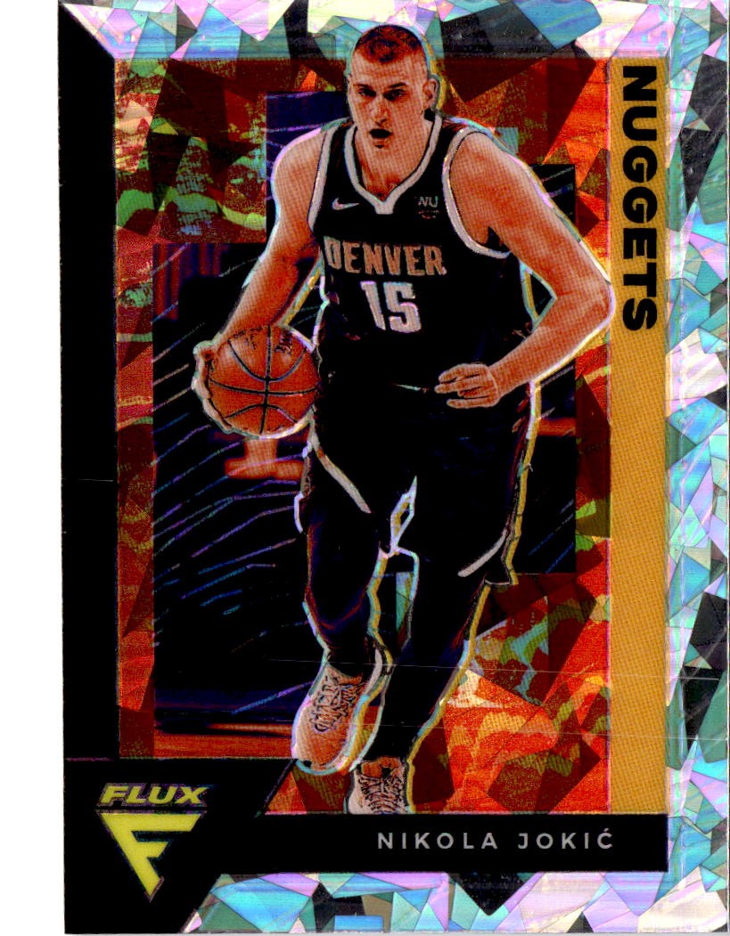 2020-21 Panini Flux #43 Nikola Jokic Fanatics Cracked Ice