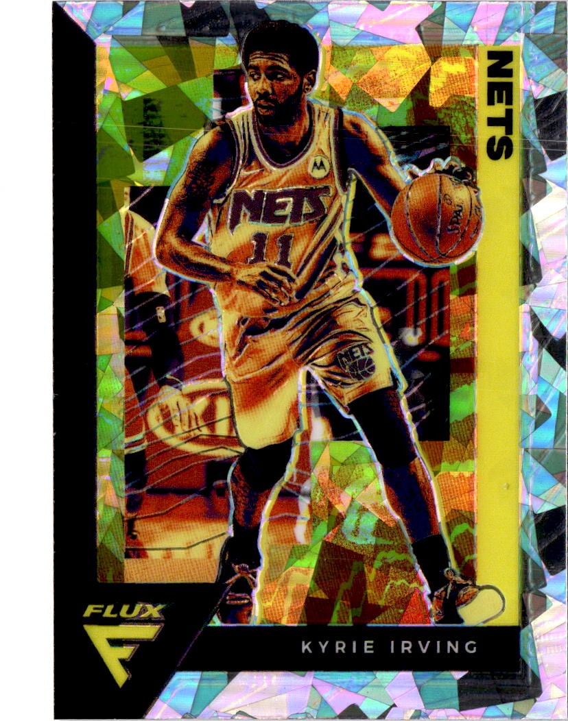 2020-21 Panini Flux #15 Kyrie Irving Fanatics Cracked Ice