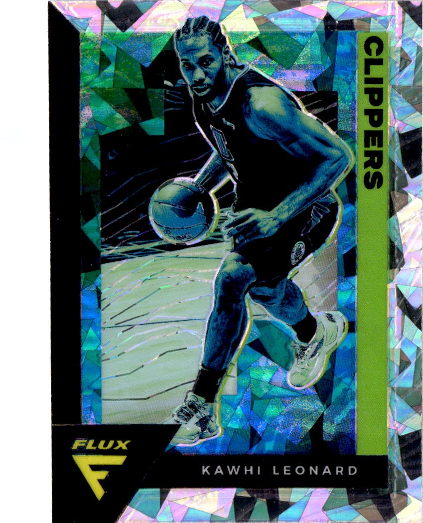 2020-21 Panini Flux #73 Kawhi Leonard Fanatics Cracked Ice