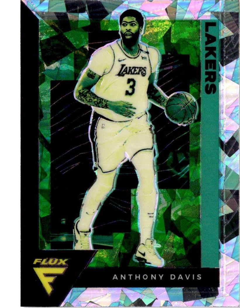 2020-21 Panini Flux #80 Anthony Davis Fanatics Cracked Ice