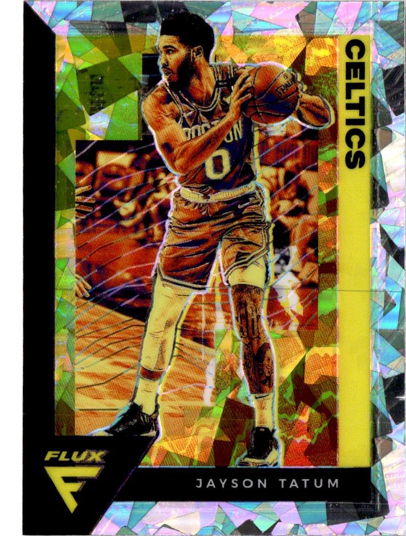 2020-21 Panini Flux #7 Jayson Tatum Fanatics Cracked Ice