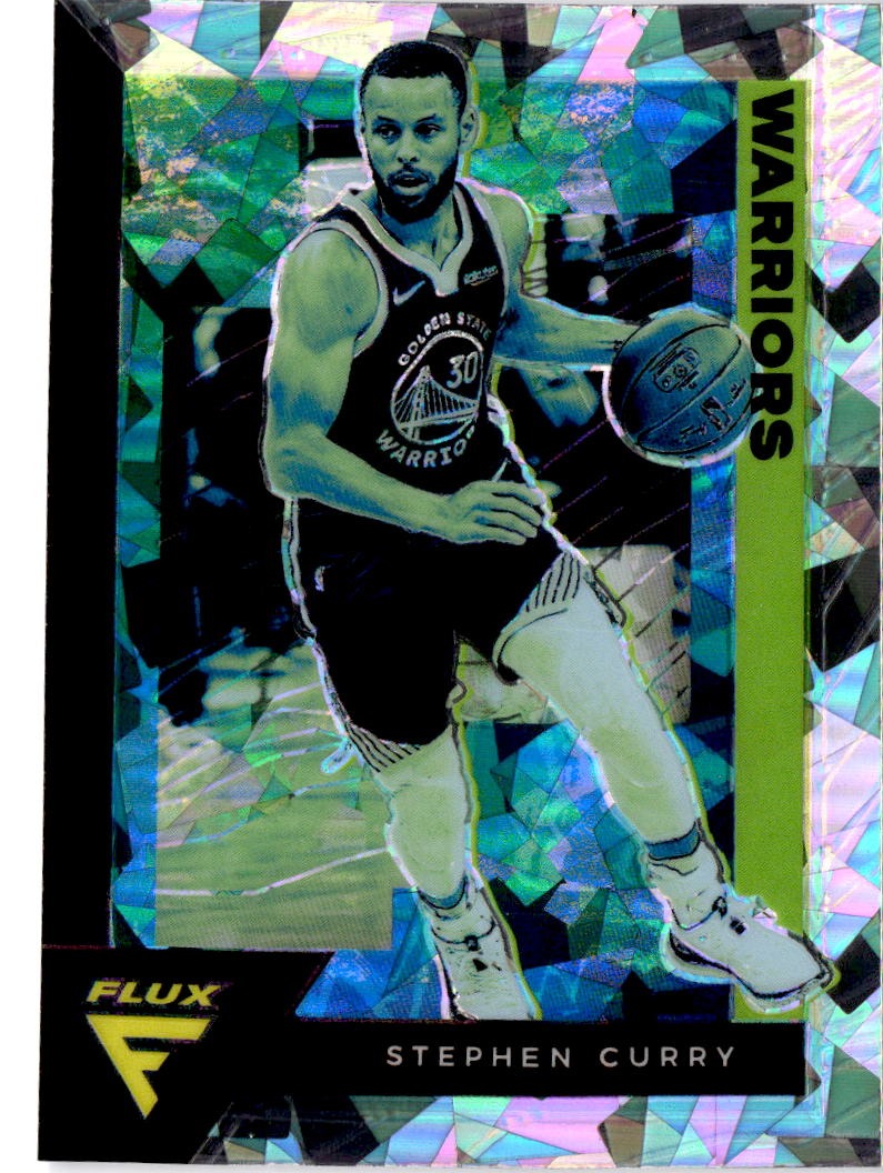 2020-21 Panini Flux #55 Stephen Curry Fanatics Cracked Ice