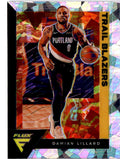 2020-21 Panini Flux #146 Damian Lillard Fanatics Cracked Ice
