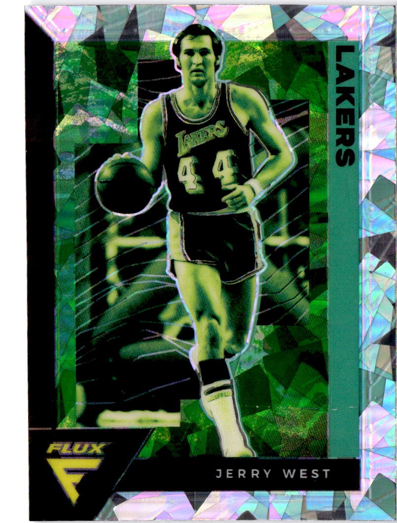 2020-21 Panini Flux #193 Jerry West Fanatics Cracked Ice