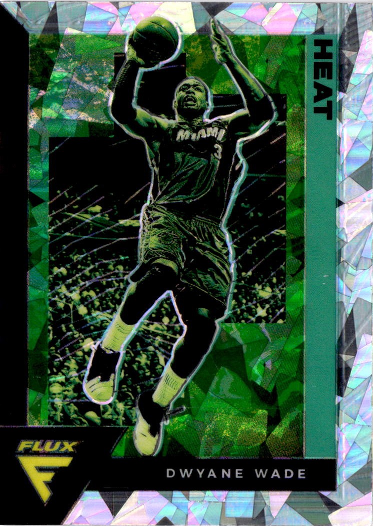 2020-21 Panini Flux #190 Dwyane Wade Fanatics Cracked Ice