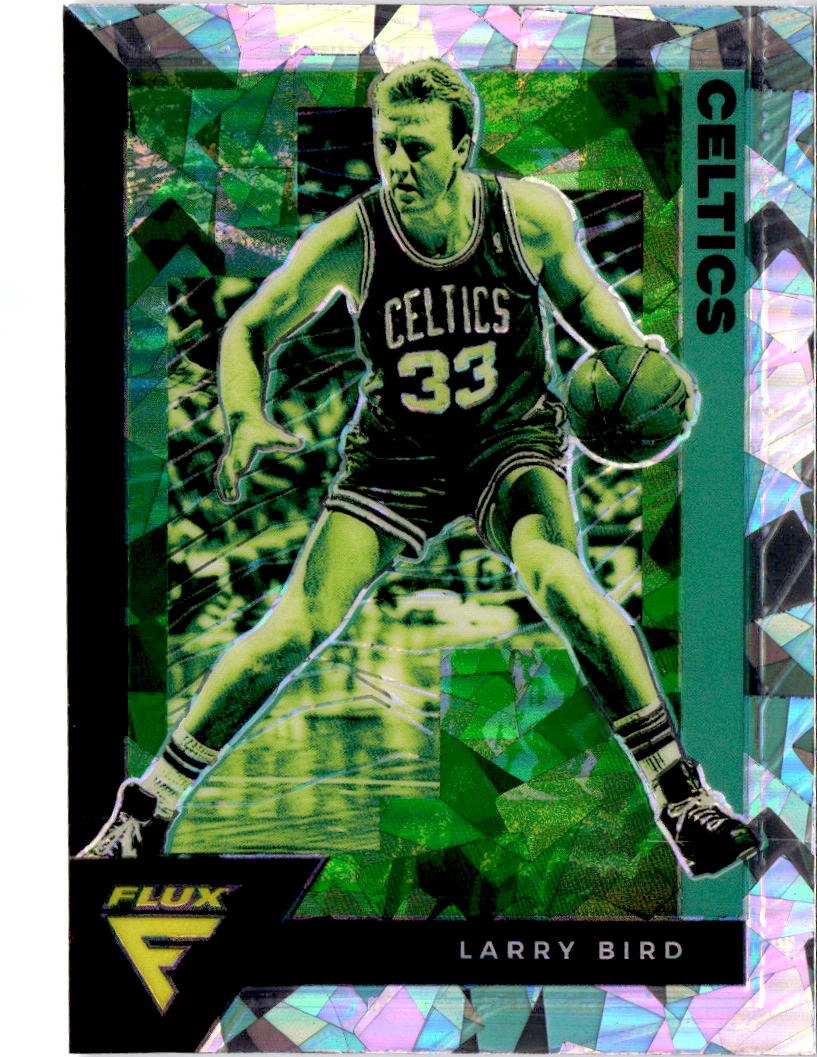 2020-21 Panini Flux #182 Larry Bird Fanatics Cracked Ice