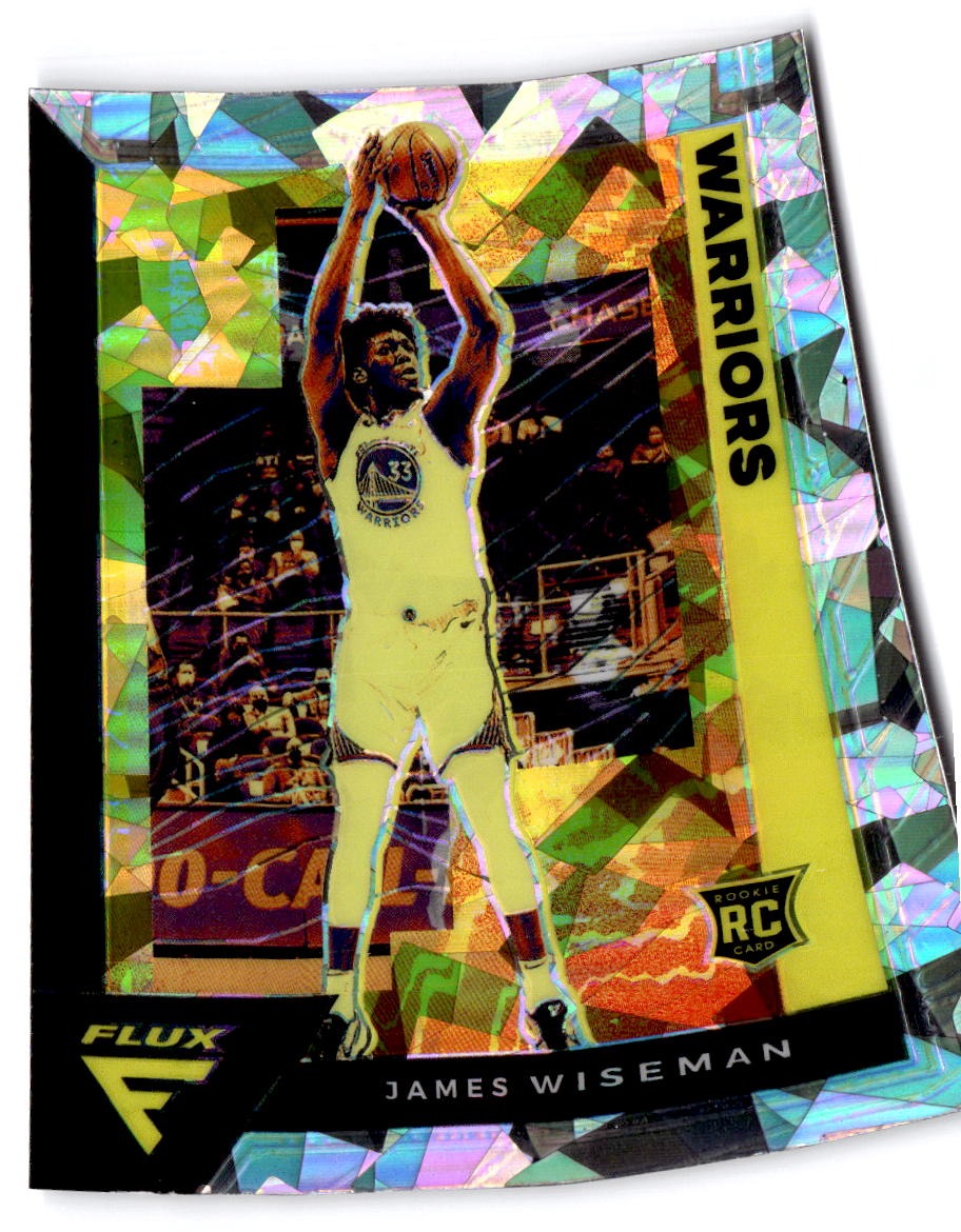 2020-21 Panini Flux #204 James Wiseman Fanatics Cracked Ice