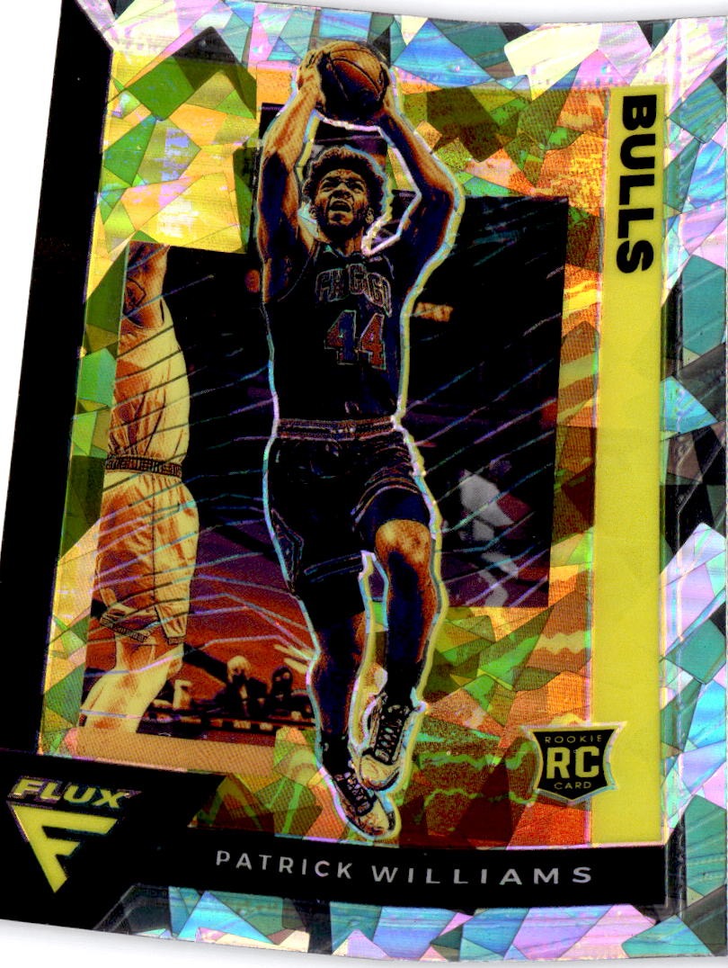 2020-21 Panini Flux #209 Patrick Williams Fanatics Cracked Ice