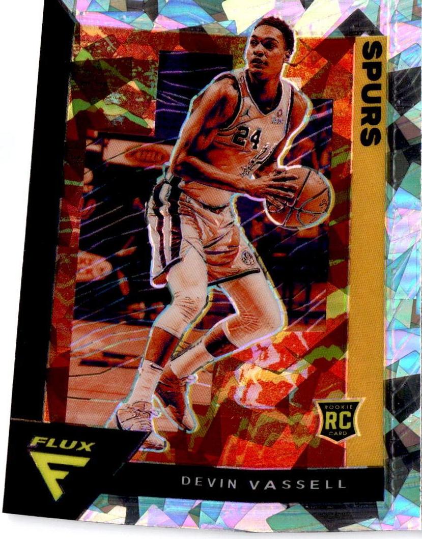 2020-21 Panini Flux #219 Devin Vassell Fanatics Cracked Ice