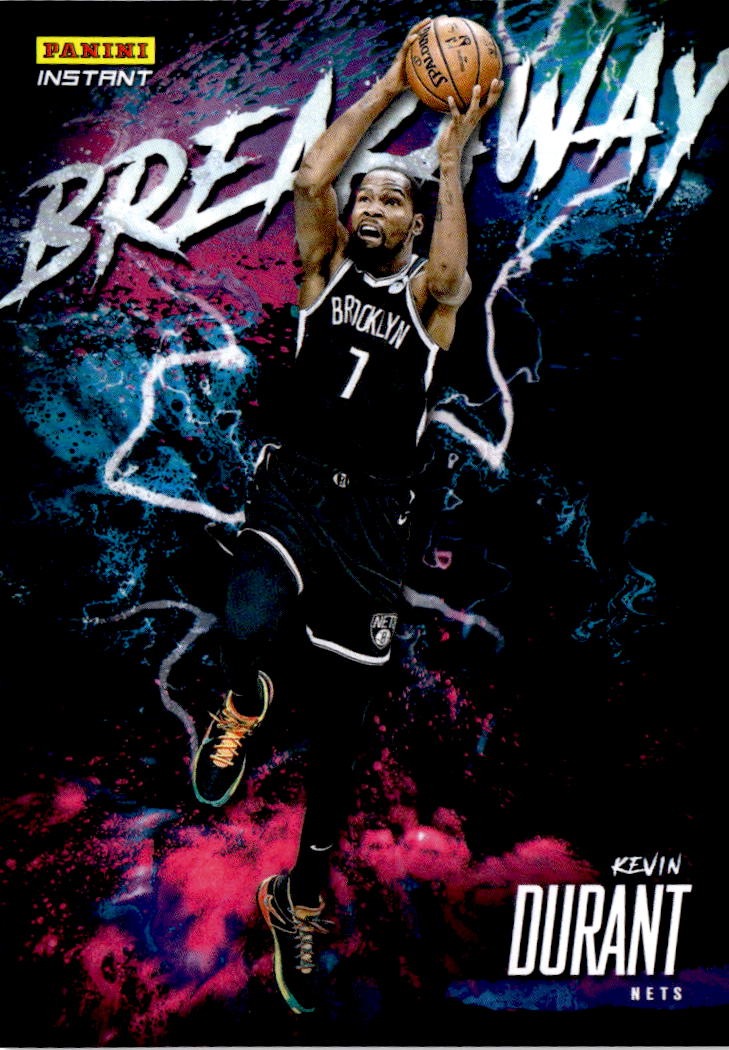 2020-21 Panini Instant NBA Breakaway #B4 Kevin Durant