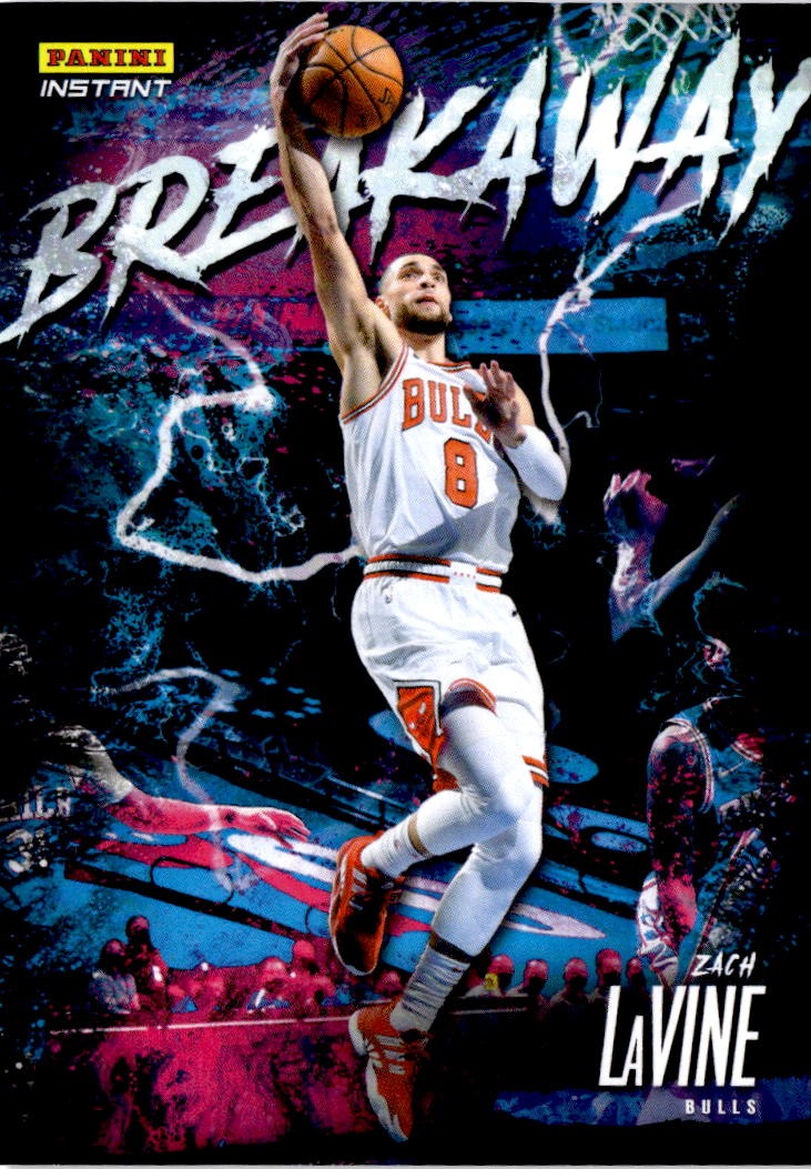 2020-21 Panini Instant NBA Breakaway #B6 Zach LaVine