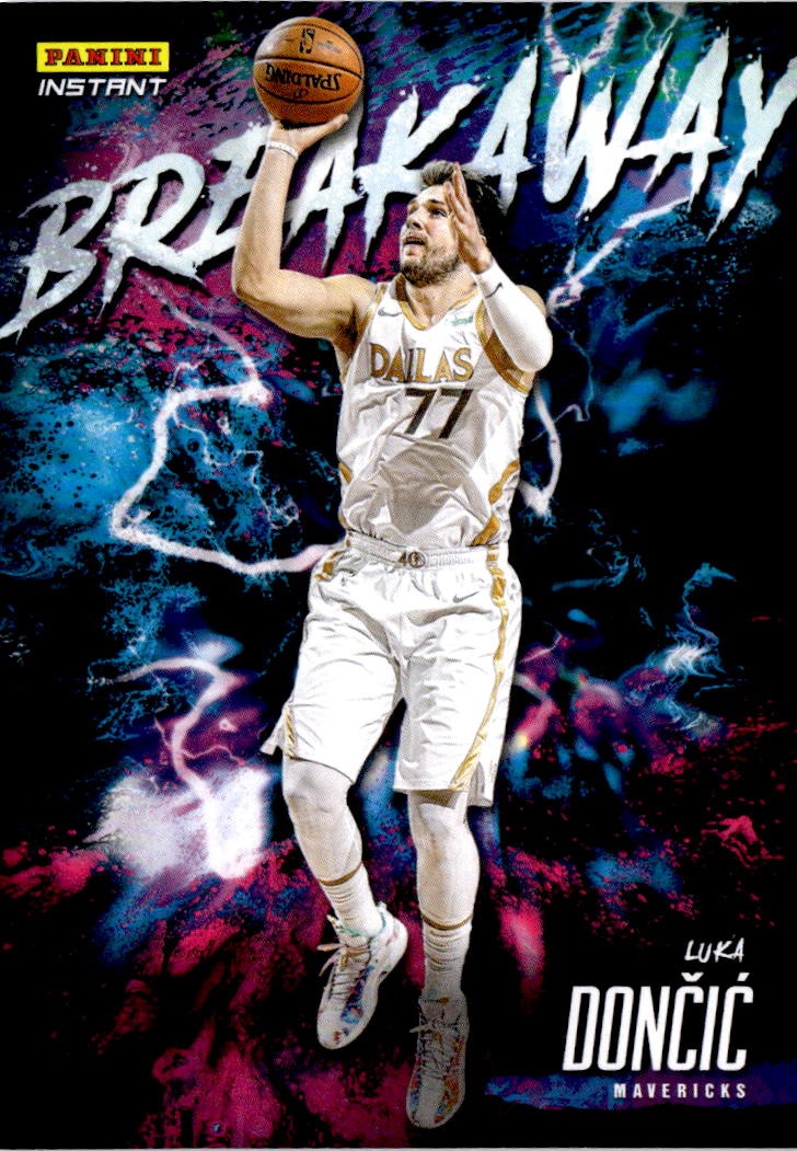 2020-21 Panini Instant NBA Breakaway #B7 Luka Doncic