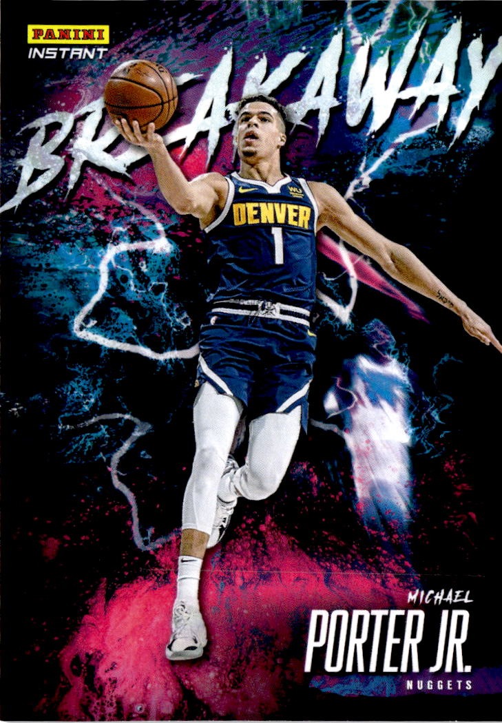 2020-21 Panini Instant NBA Breakaway #B8 Michael Porter Jr.