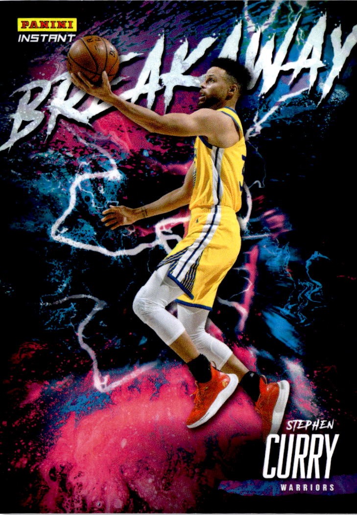 2020-21 Panini Instant NBA Breakaway #B9 Stephen Curry