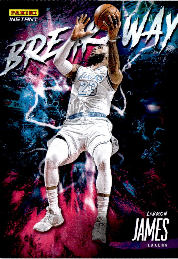 2020-21 Panini Instant NBA Breakaway #B11 LeBron James