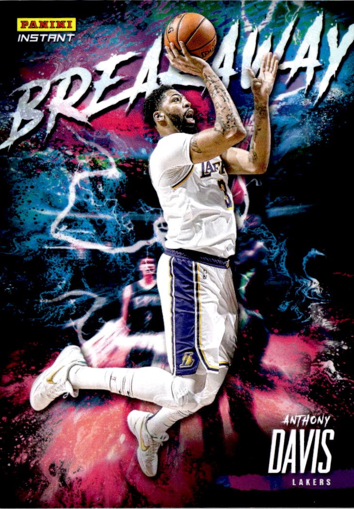2020-21 Panini Instant NBA Breakaway #B12 Anthony Davis