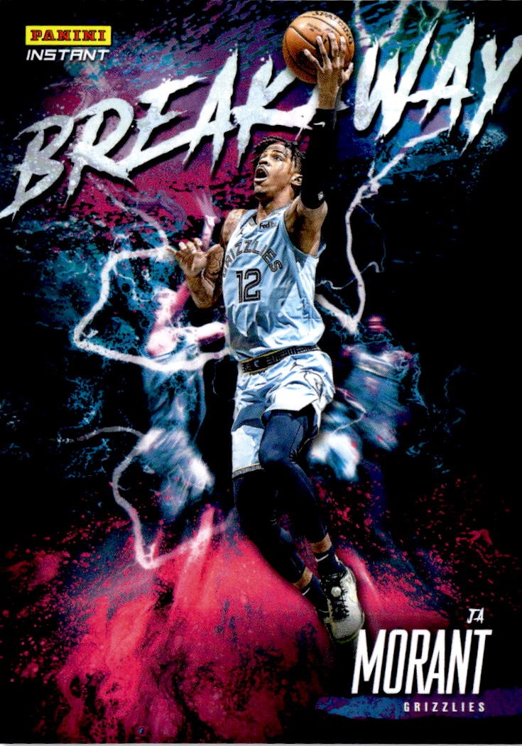 2020-21 Panini Instant NBA Breakaway #B13 Ja Morant