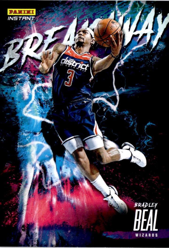 2020-21 Panini Instant NBA Breakaway #B24 Bradley Beal