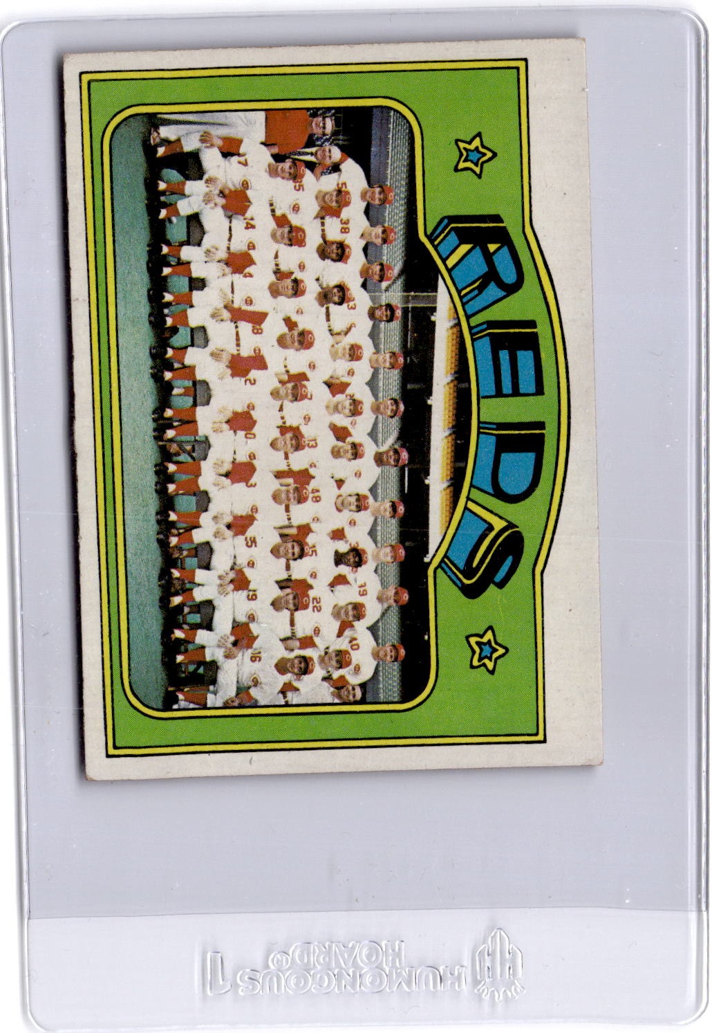 1972 Topps #651 Cincinnati Reds