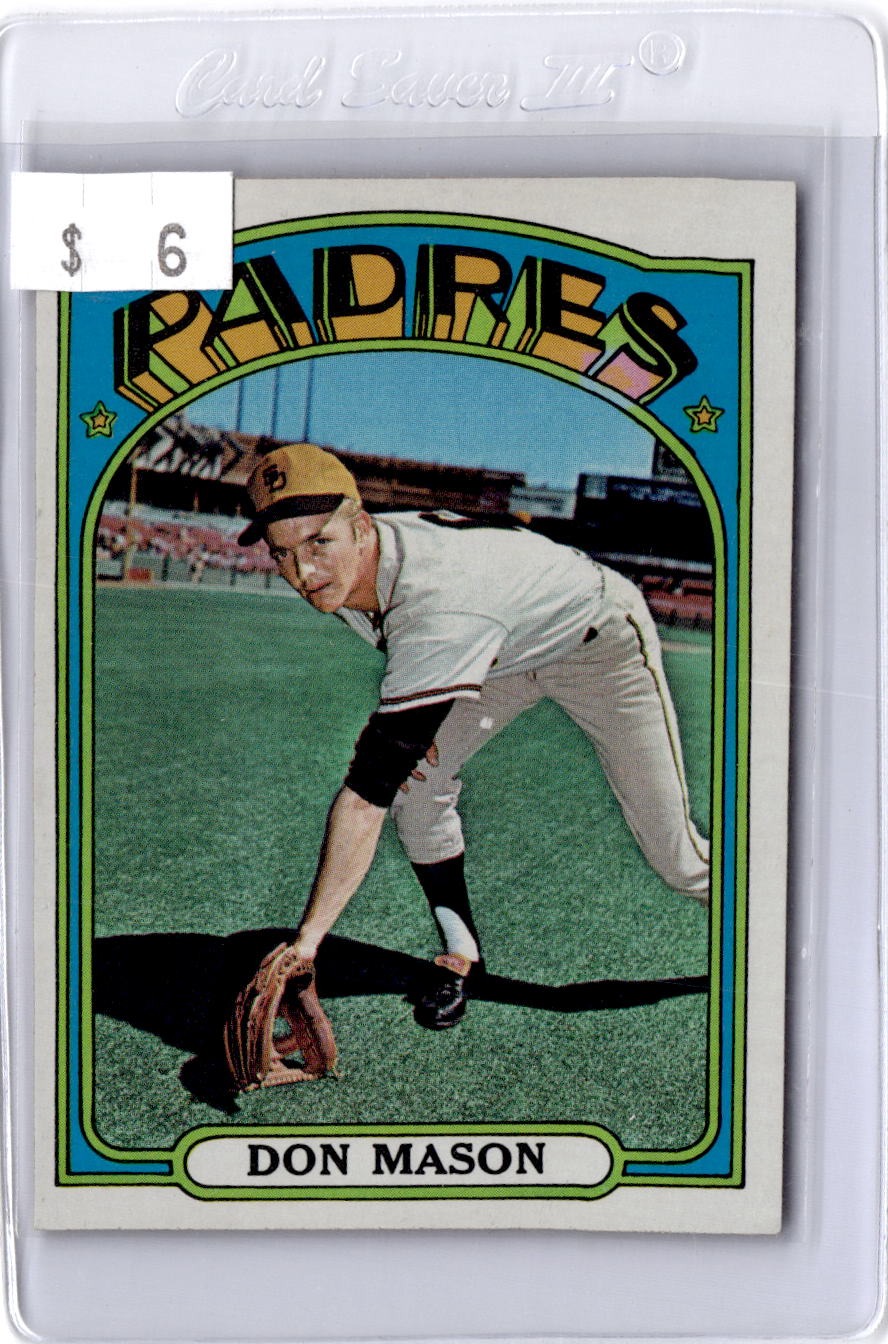 1972 Topps #739 Don Mason