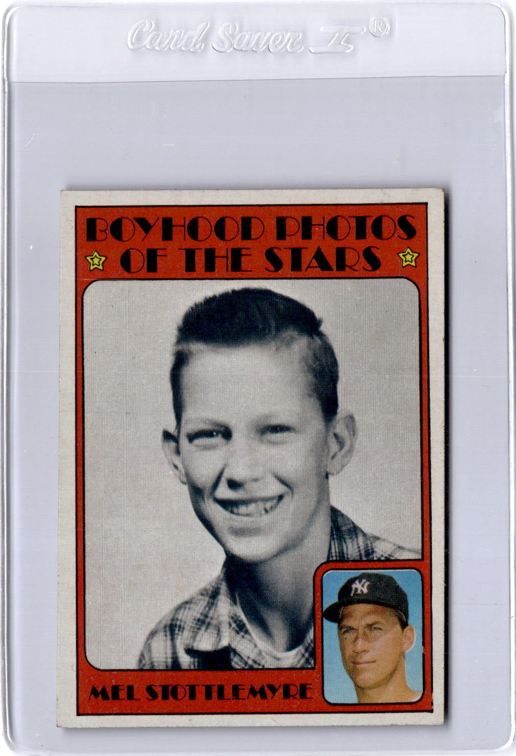 1972 Topps #492 Mel Stottlemyre