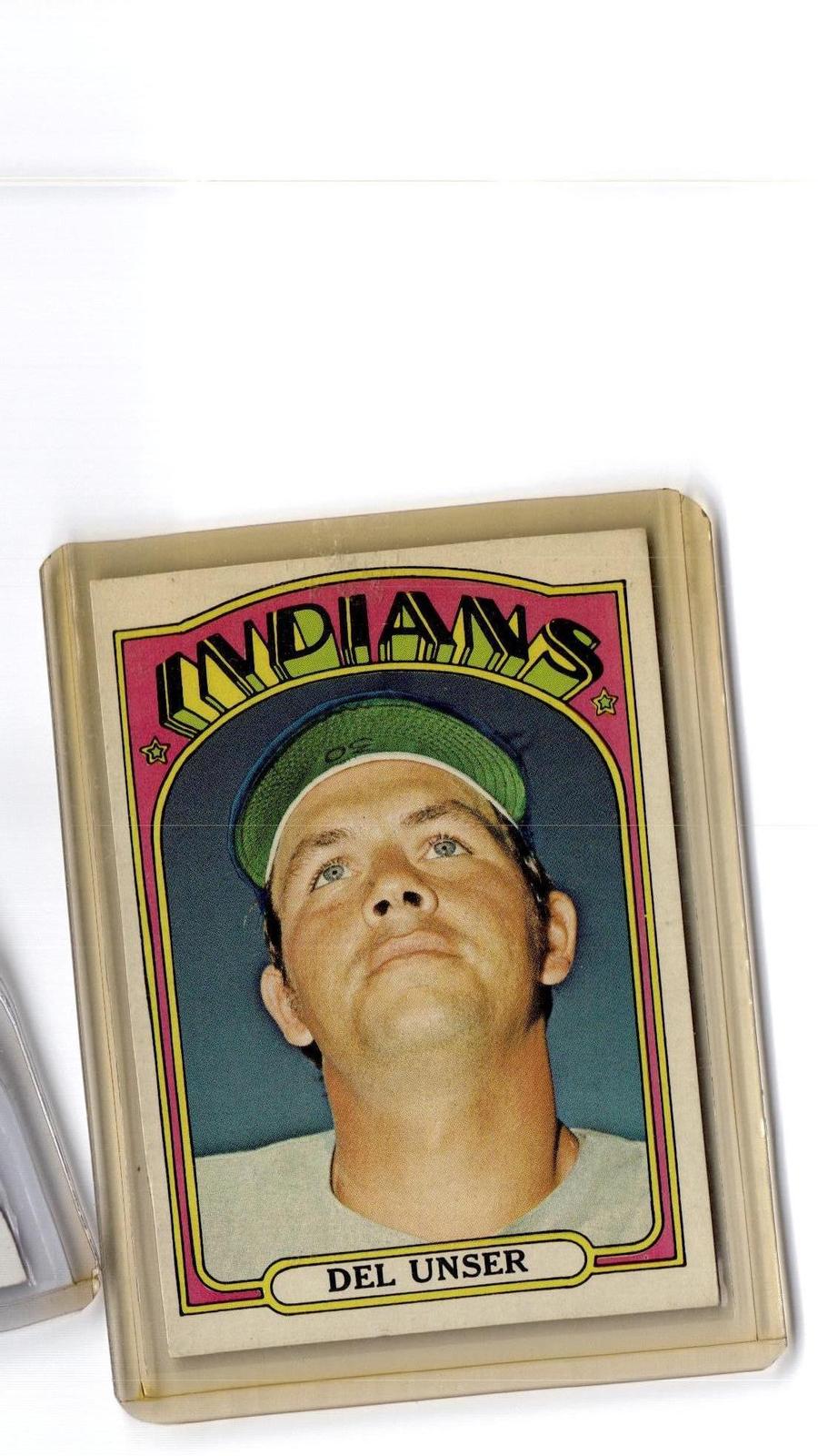 1972 Topps #687 Del Unser