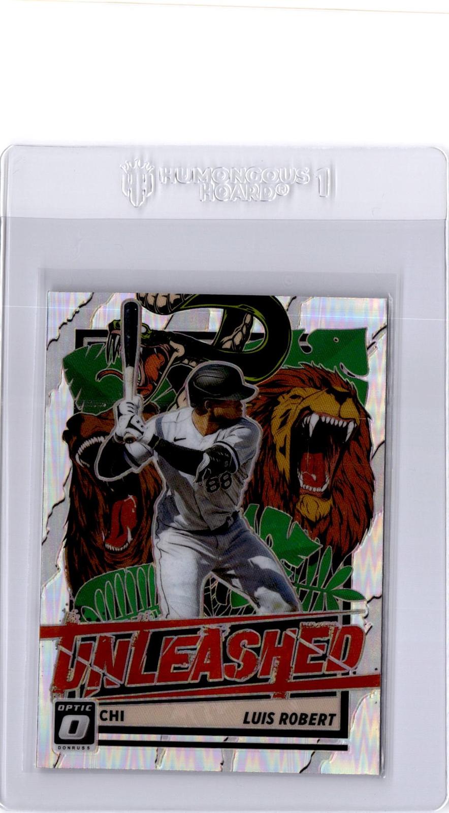 2021 Donruss Optic #UNL6 Luis Robert Unleashed Holo