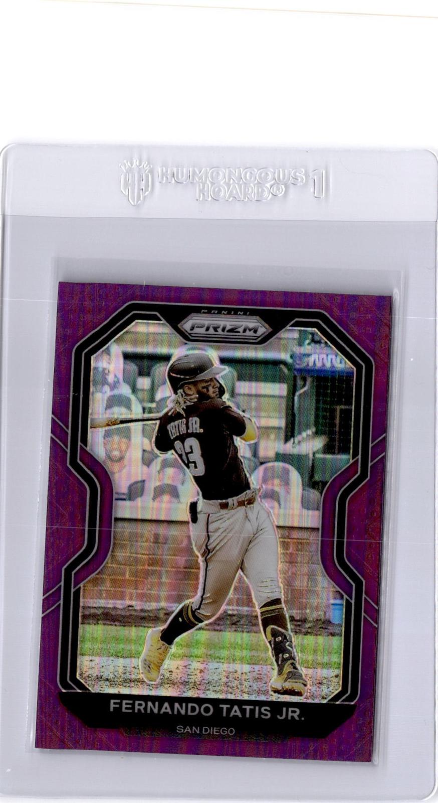 2021 Panini Prizm #161 Fernando Tatis Jr. Purple Prizm