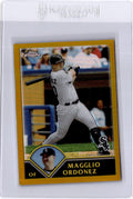 2003 Topps Chrome #5 Magglio Ordonez Gold Refractor #/449