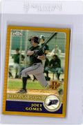 2003 Topps Chrome #423 Joey Gomes Gold Refractor #/449