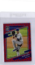 2021 Donruss Optic #160 Jacob deGrom Freedom : "The Big Apple" #/45