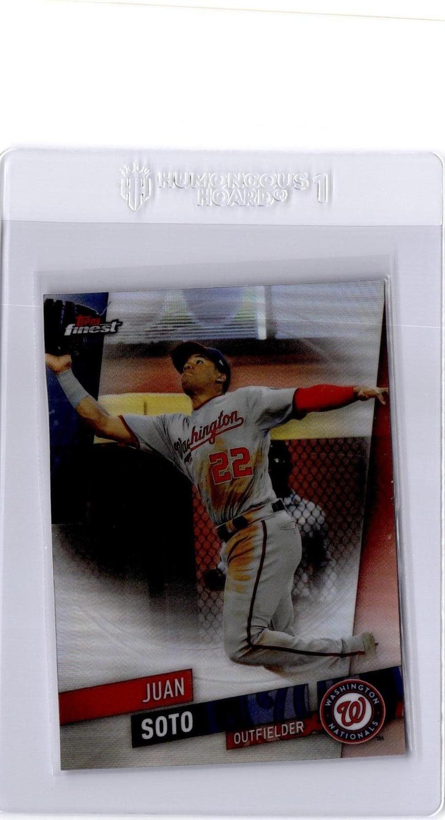 2019 Finest #67 Juan Soto Refractor