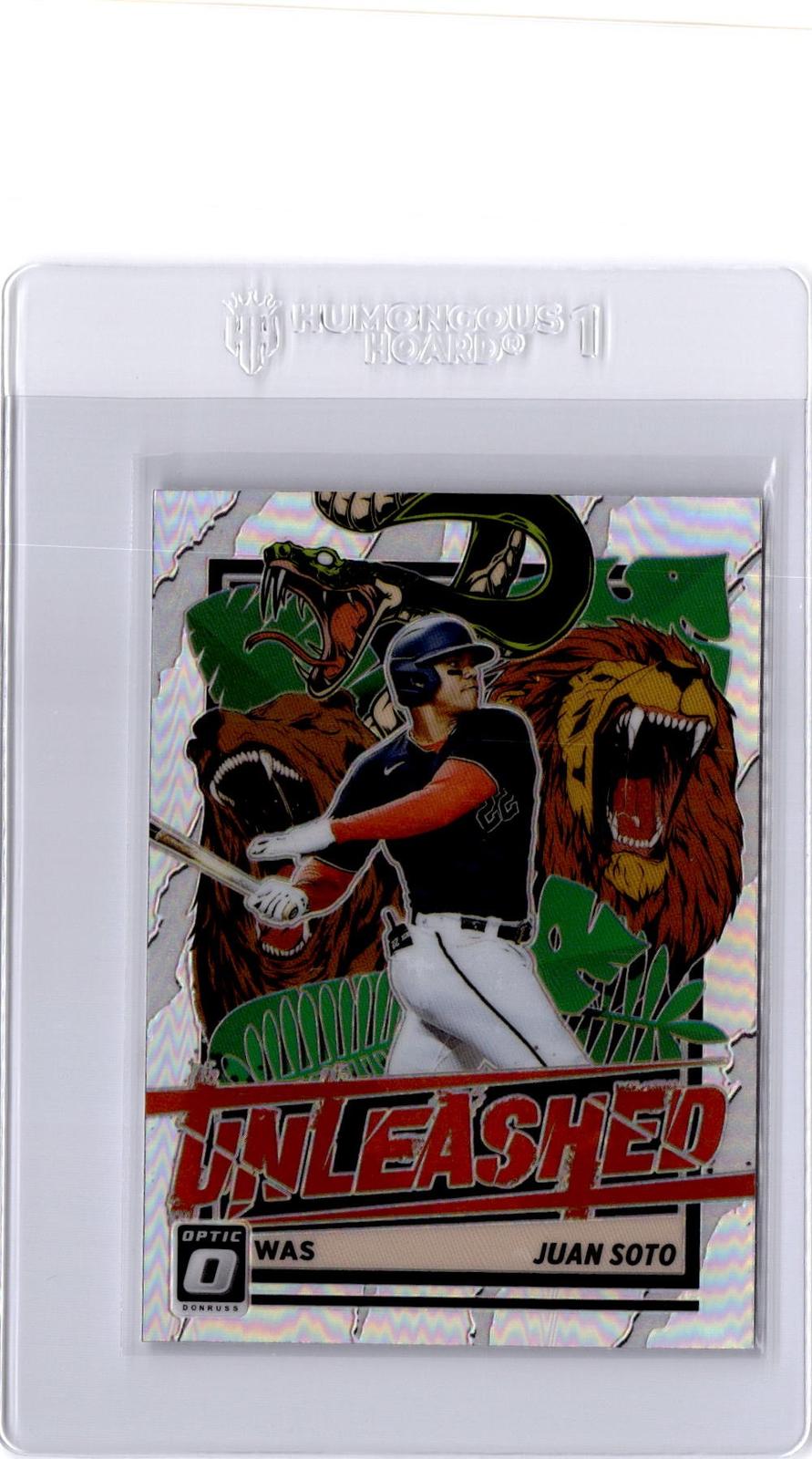 2021 Donruss Optic #UNL7 Juan Soto Unleashed Holo