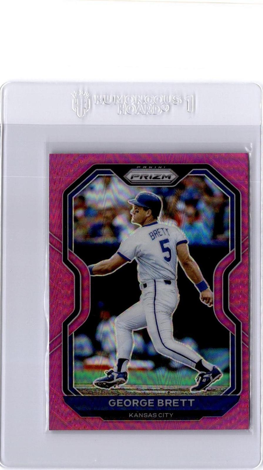 2021 Panini Prizm #188 George Brett Pink Prizm