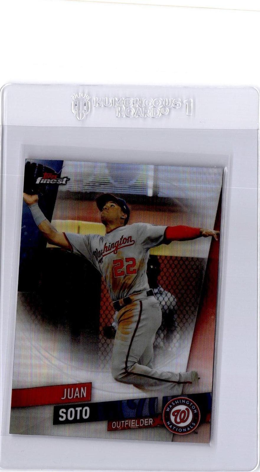 2019 Finest #67 Juan Soto Refractor