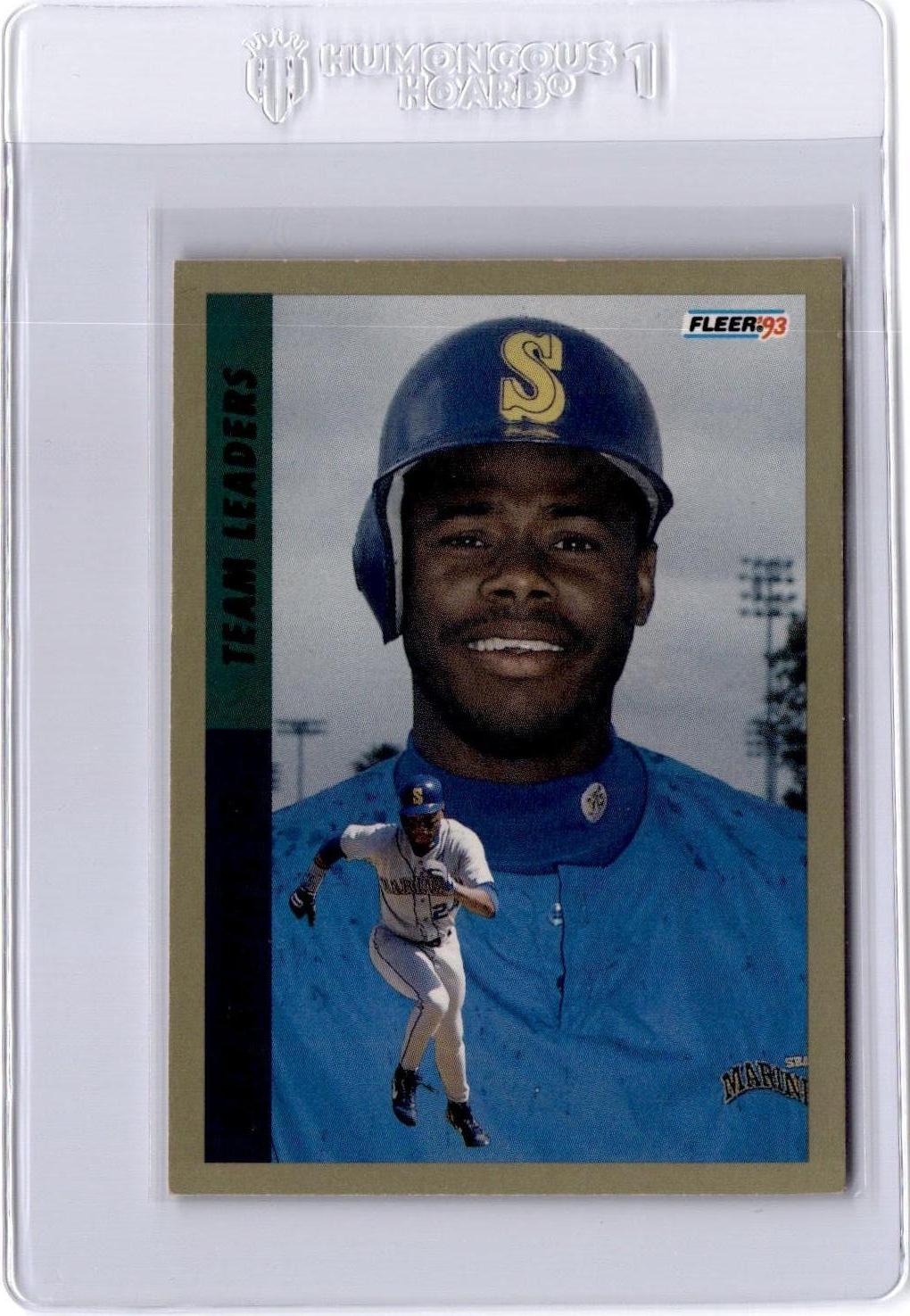 1993 Fleer #10 Ken Griffey, Jr. Team Leaders (Series One American League)