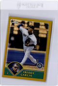2003 Topps Chrome #406 Freddy Garcia Gold Refractor #/449