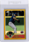 2003 Topps Chrome #2 Eddie Guardado Gold Refractor #/449