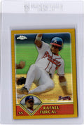 2003 Topps Chrome #113 Rafael Furcal Gold Refractor #/449