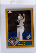 2003 Topps Chrome #410 Kevin Brown Gold Refractor #/449
