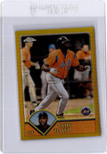 2003 Topps Chrome #224 Cliff Floyd Gold Refractor #/449