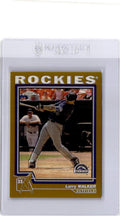 2004 Topps Chrome #270 Larry Walker Gold Refractor
