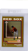 2004 Topps Chrome #82 Johnny Damon Gold Refractor