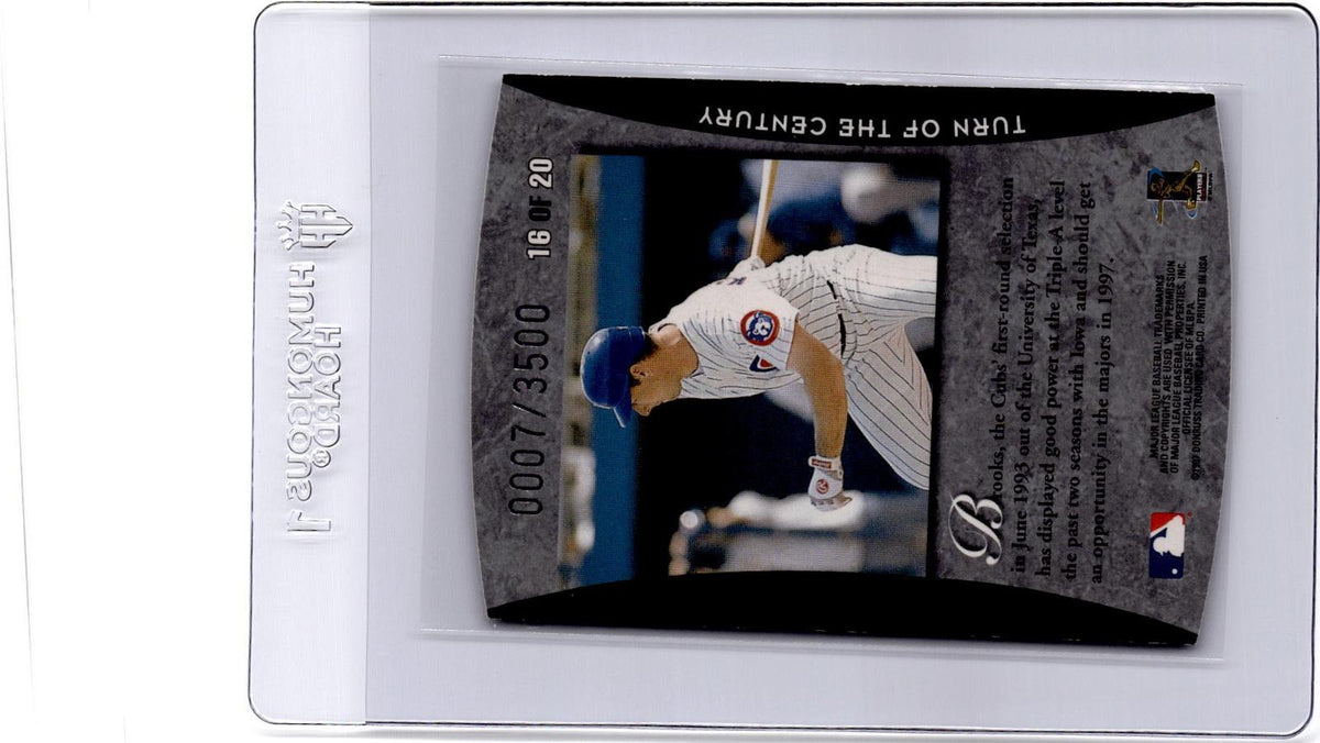 1997 Donruss Elite #16 Brooks Kieschnick Turn of the Century Die Cut #/3500
