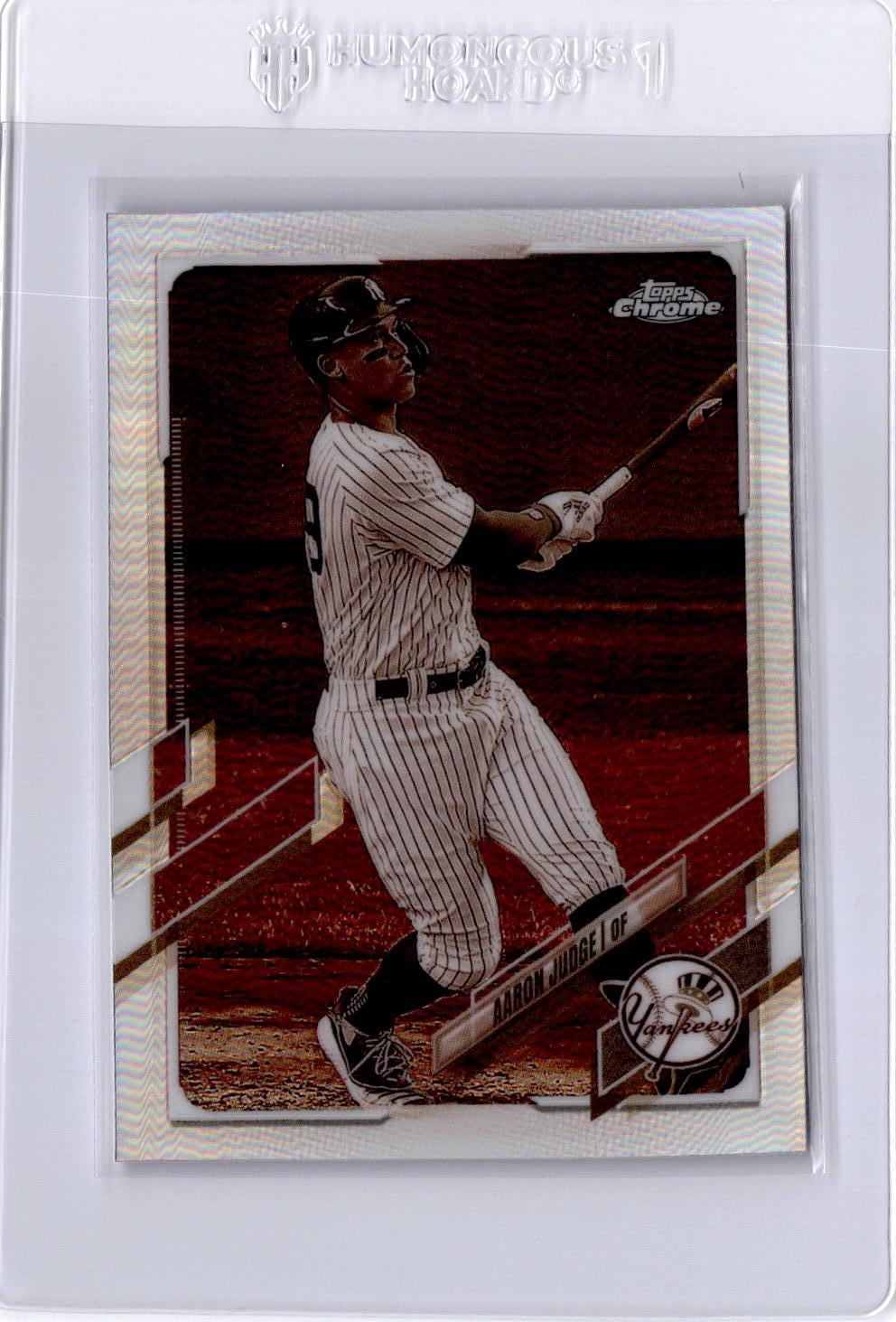 2021 Topps Chrome #99 Aaron Judge Sepia Refractor